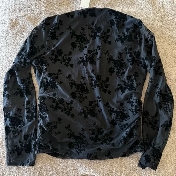 Abercrombie Ava Top Mesh Lace - Picture 3 of 5